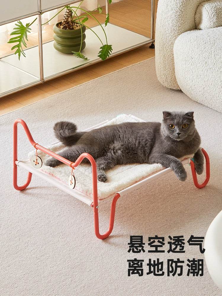 Cozy Cat Bed Dog Ground Bed Hammock Nest for Pets - Estalios