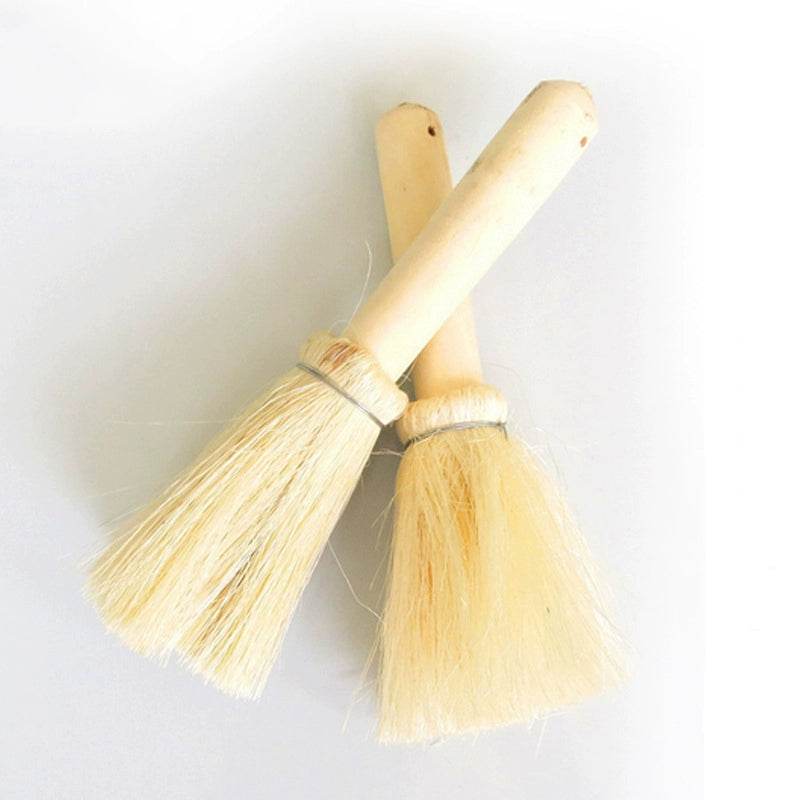 10 PCs Palm Oil Brush Set for Wok and Bowl Cleaning - Estalios