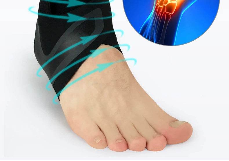 Men's and Women's Joint Sprain Rehabilitation Ankle Support - Estalios