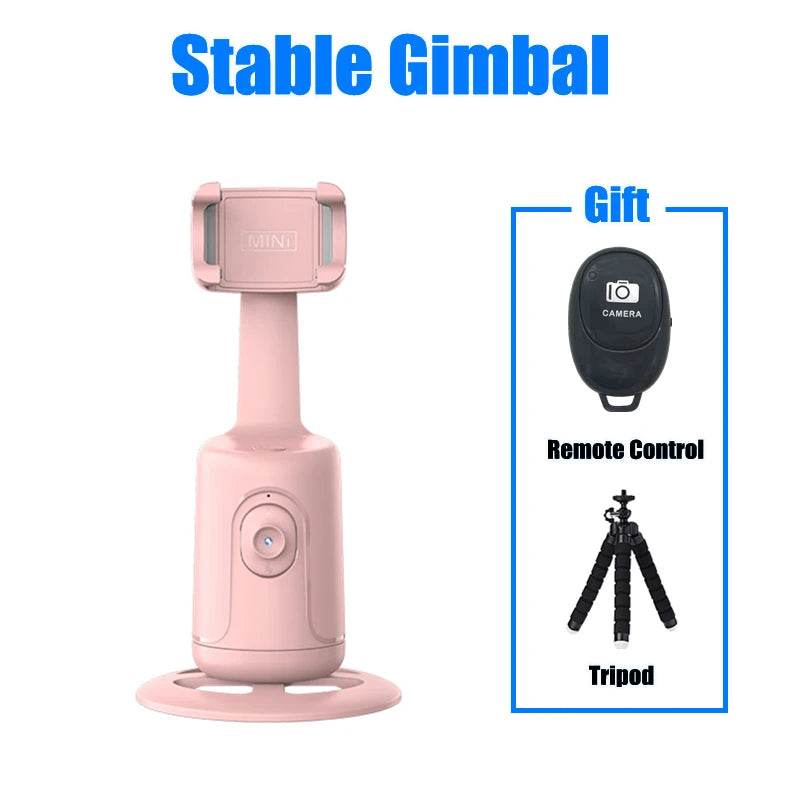 360 Rotation Gimbal Stabilizer With Selfie Tripod For TikTok - Estalios