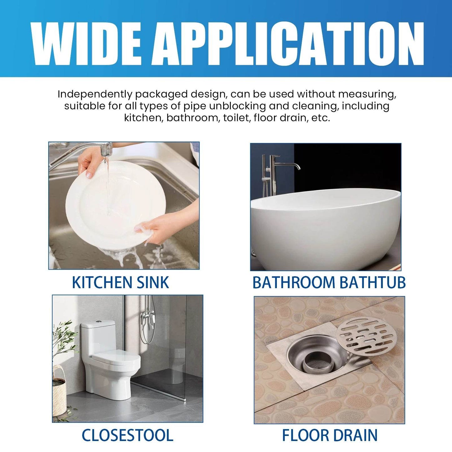Dredging Agent Effervescent Tablets for Drain Cleaning - Estalios