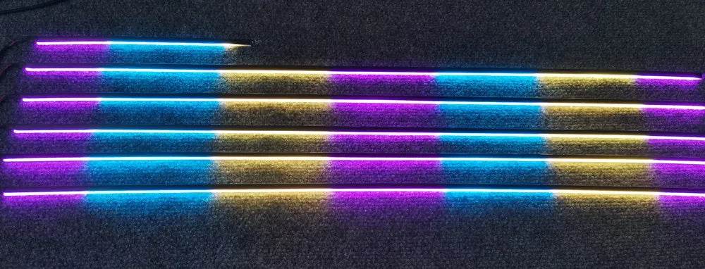LED Symphony High Quality Car Interior Ambience Lamp 64 Color - Estalios