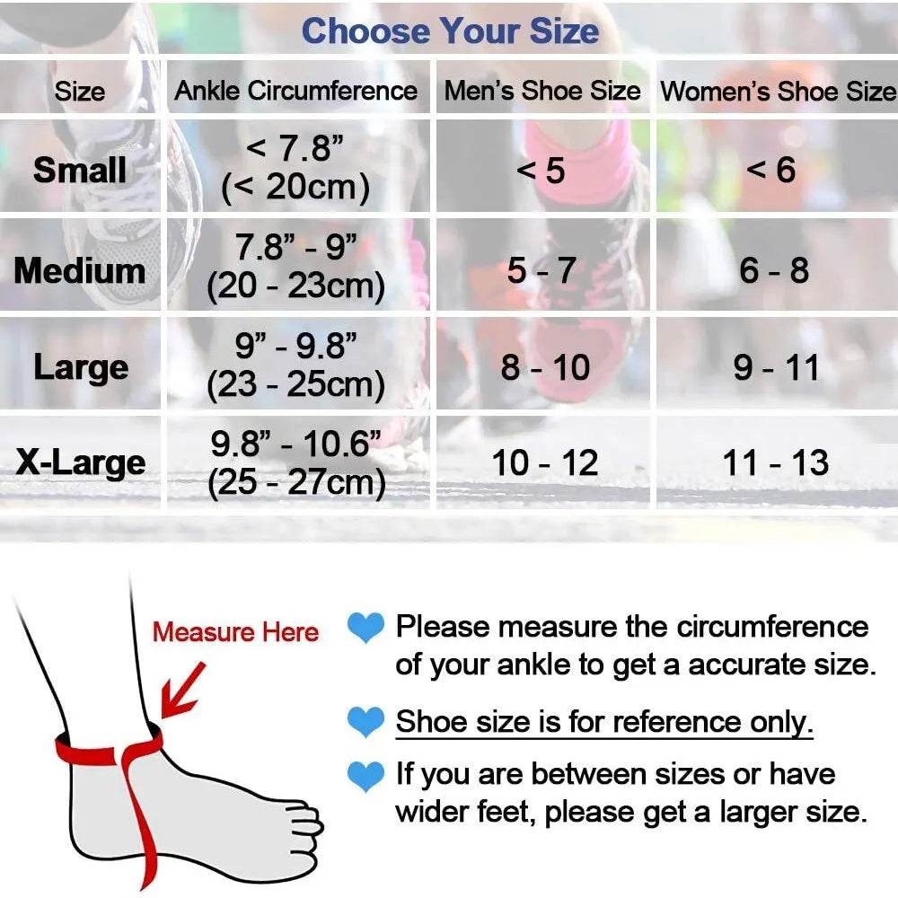 1Pair Sport Ankle Stabilizer Brace for Pain Relief Support - Estalios