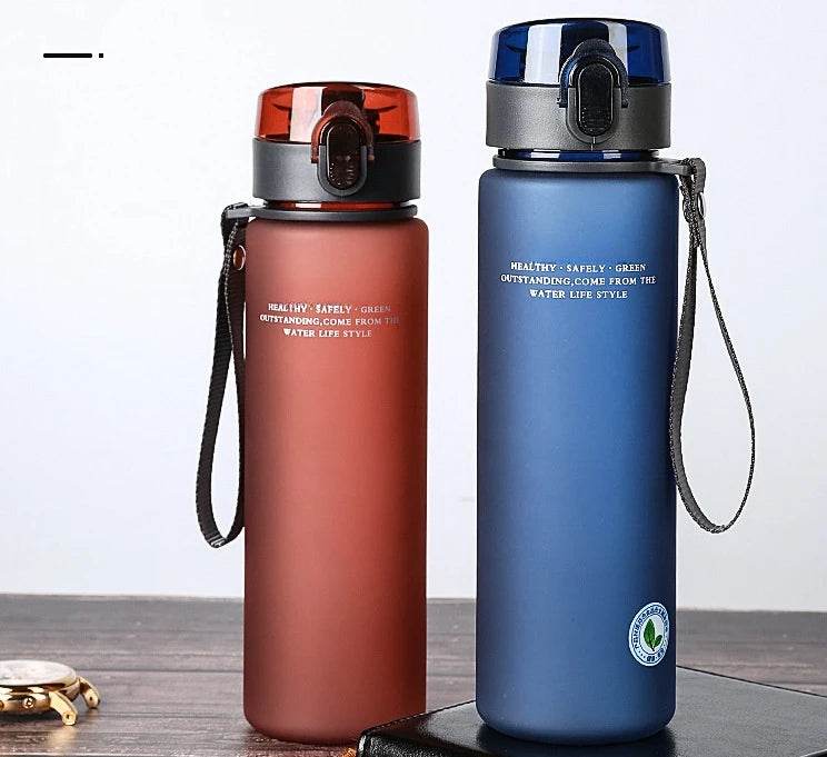 BPA Free Leak Proof Sports Water Bottle for Hiking 400ml 560ml - Estalios