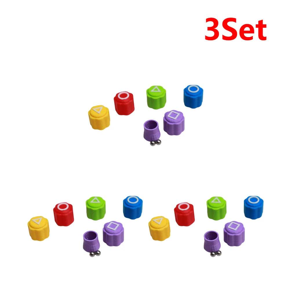Gonggi Stone Catching Toy Korean Tossing Game Set for Coordination - Estalios