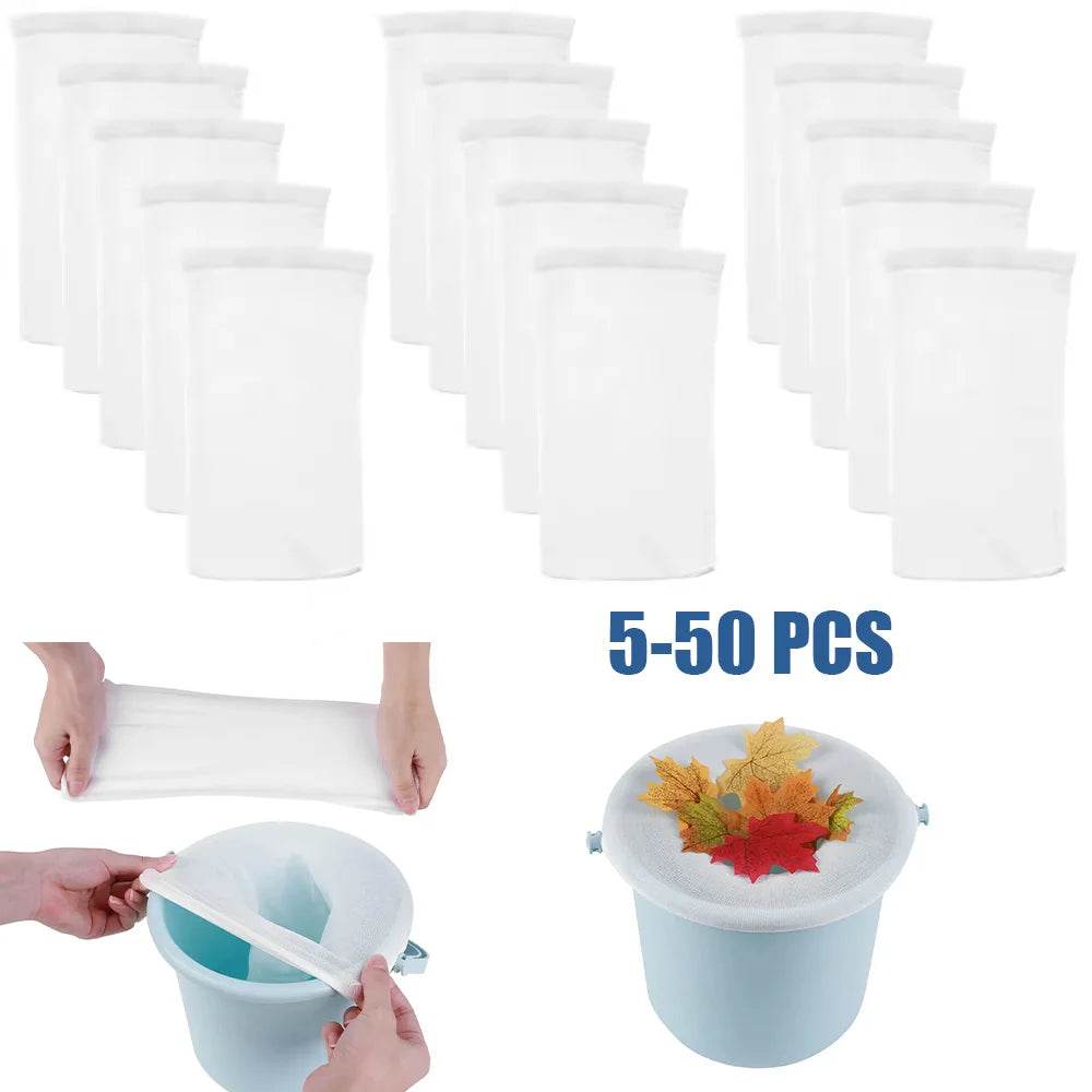 5-50Pcs Pool Skimmer Socks For Efficient Pool Filter Cleaning - Estalios
