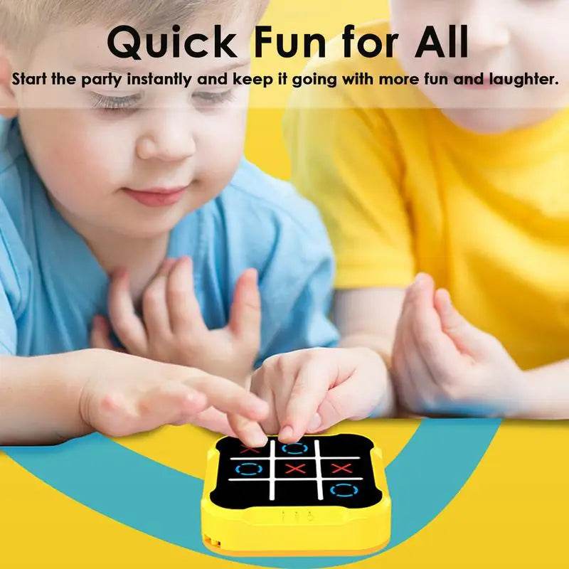 Tic-Tac-Toe Chess Puzzle Toys Electronic Desktop Educational Children's Toys Chess Board Chess Set Chess Board Game For Family - Estalios