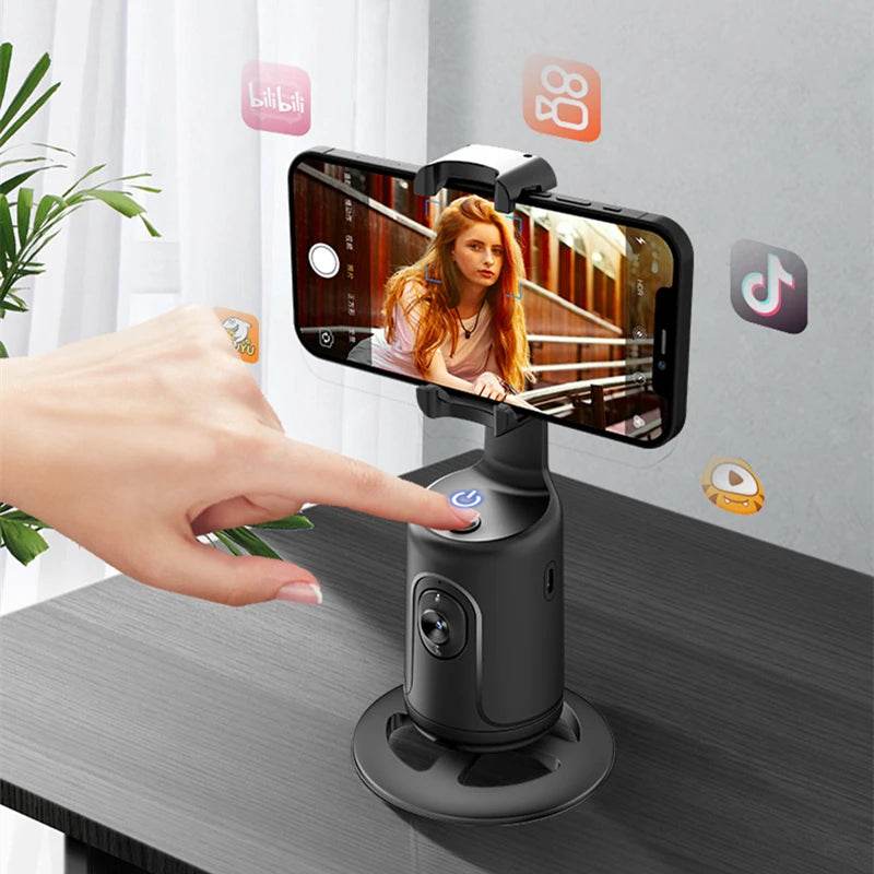 360 Rotation Gimbal Stabilizer With Selfie Tripod For TikTok - Estalios