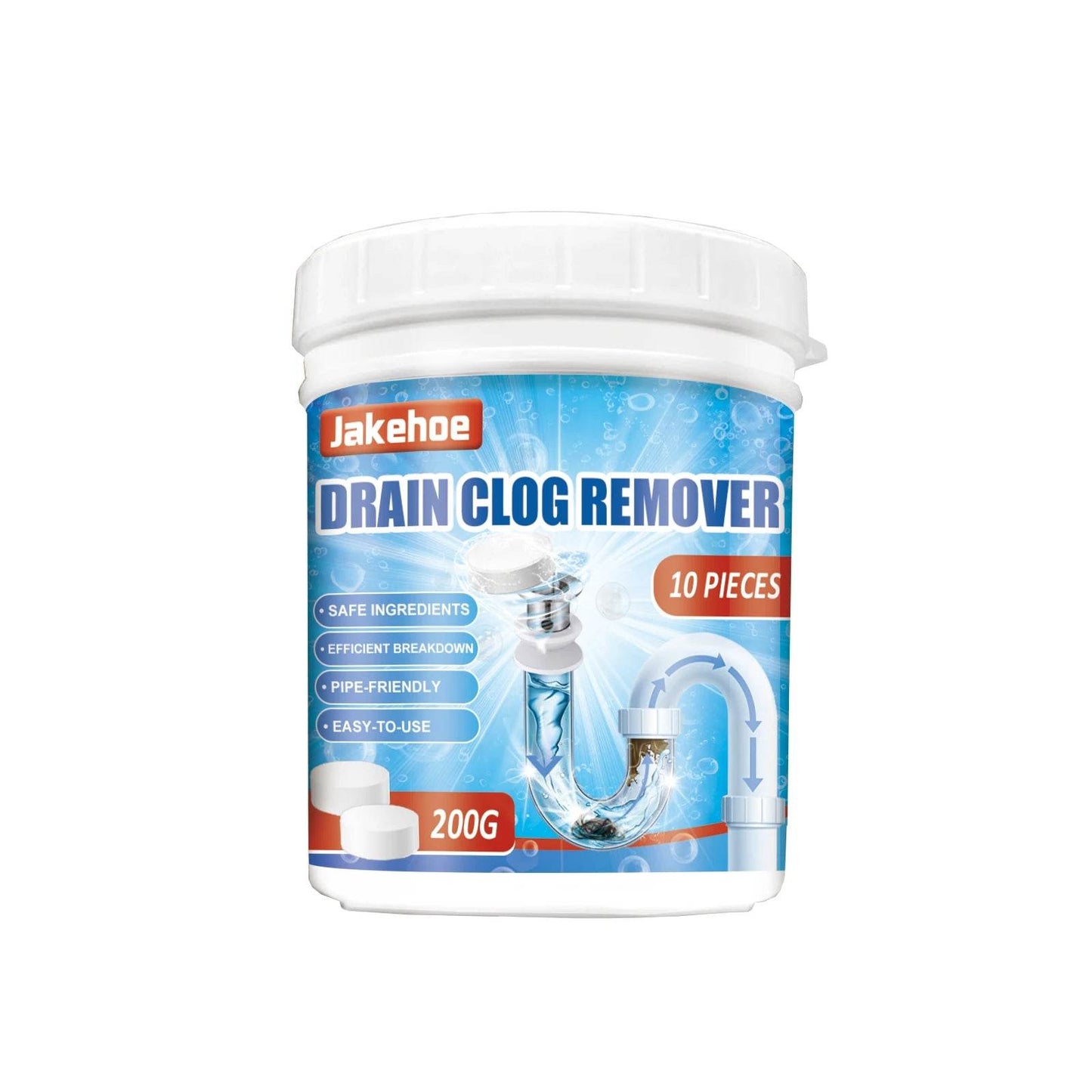 Dredging Agent Effervescent Tablets for Drain Cleaning - Estalios