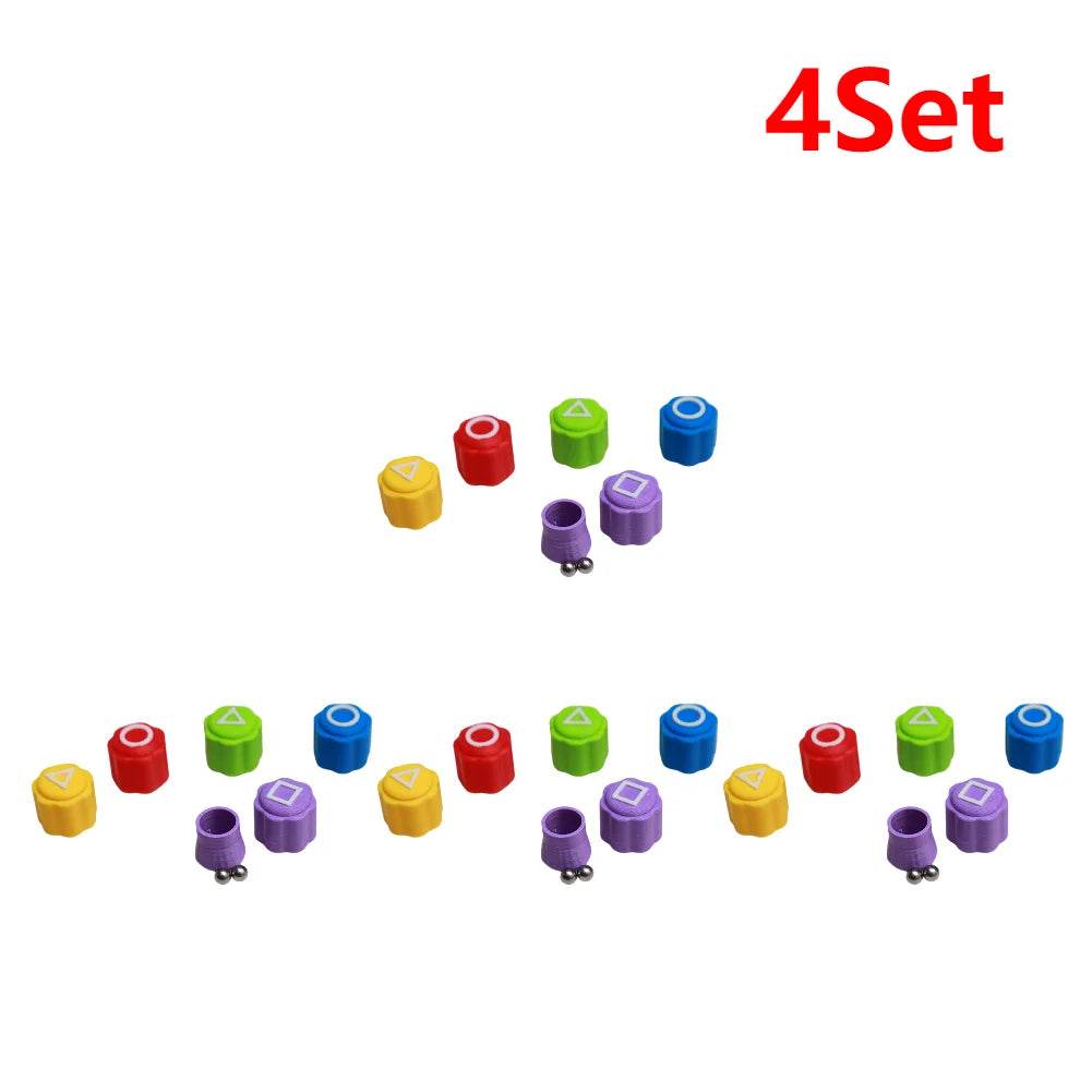 Gonggi Stone Catching Toy Korean Tossing Game Set for Coordination - Estalios