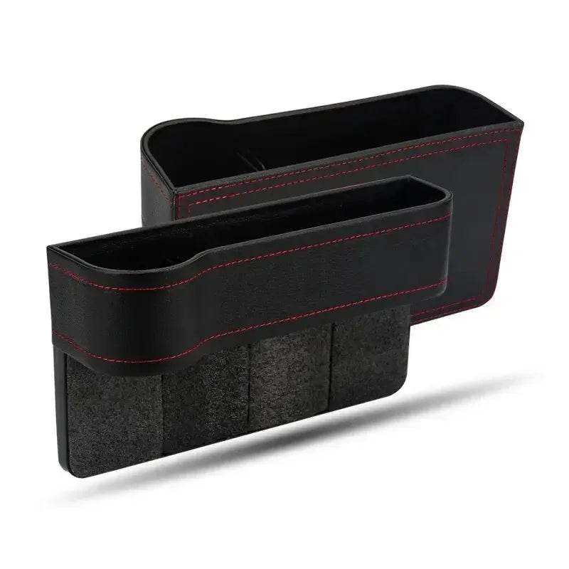 Leather Car Seat Gap Storage Box Multifunctional Organizer - Estalios