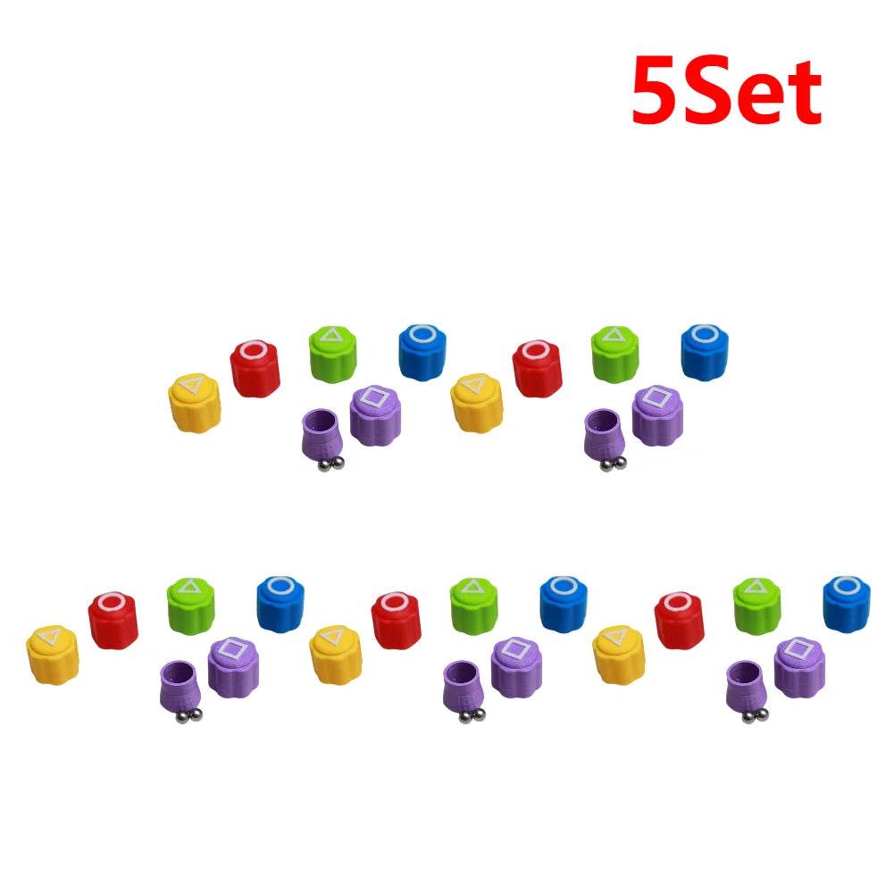 Gonggi Stone Catching Toy Korean Tossing Game Set for Coordination - Estalios