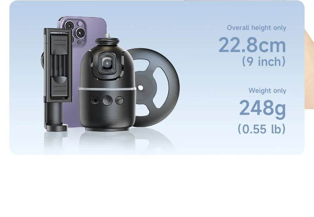 360° Smart Auto Face Tracking Gimbal Stabilizer Tripod - Estalios