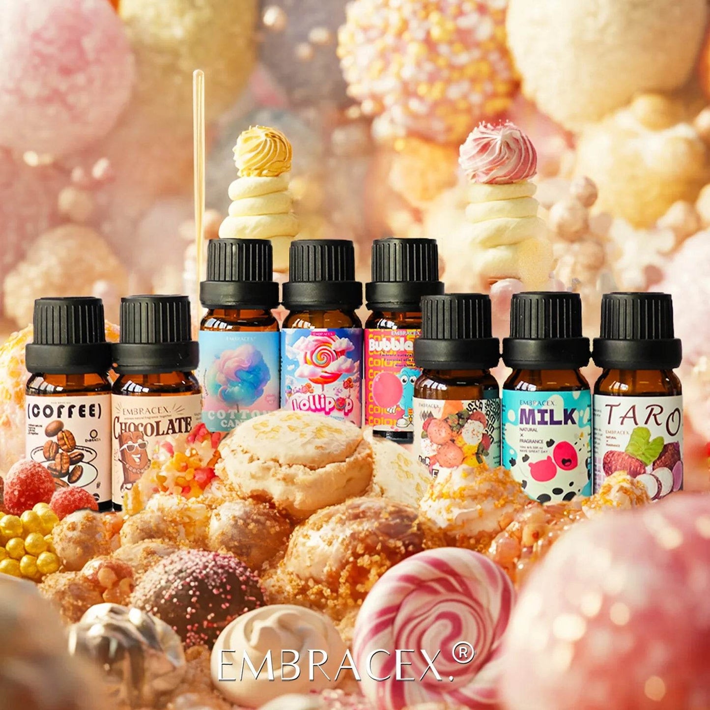 12 Models Gourmet Essential Oils for Diffusers and Gifts - Estalios