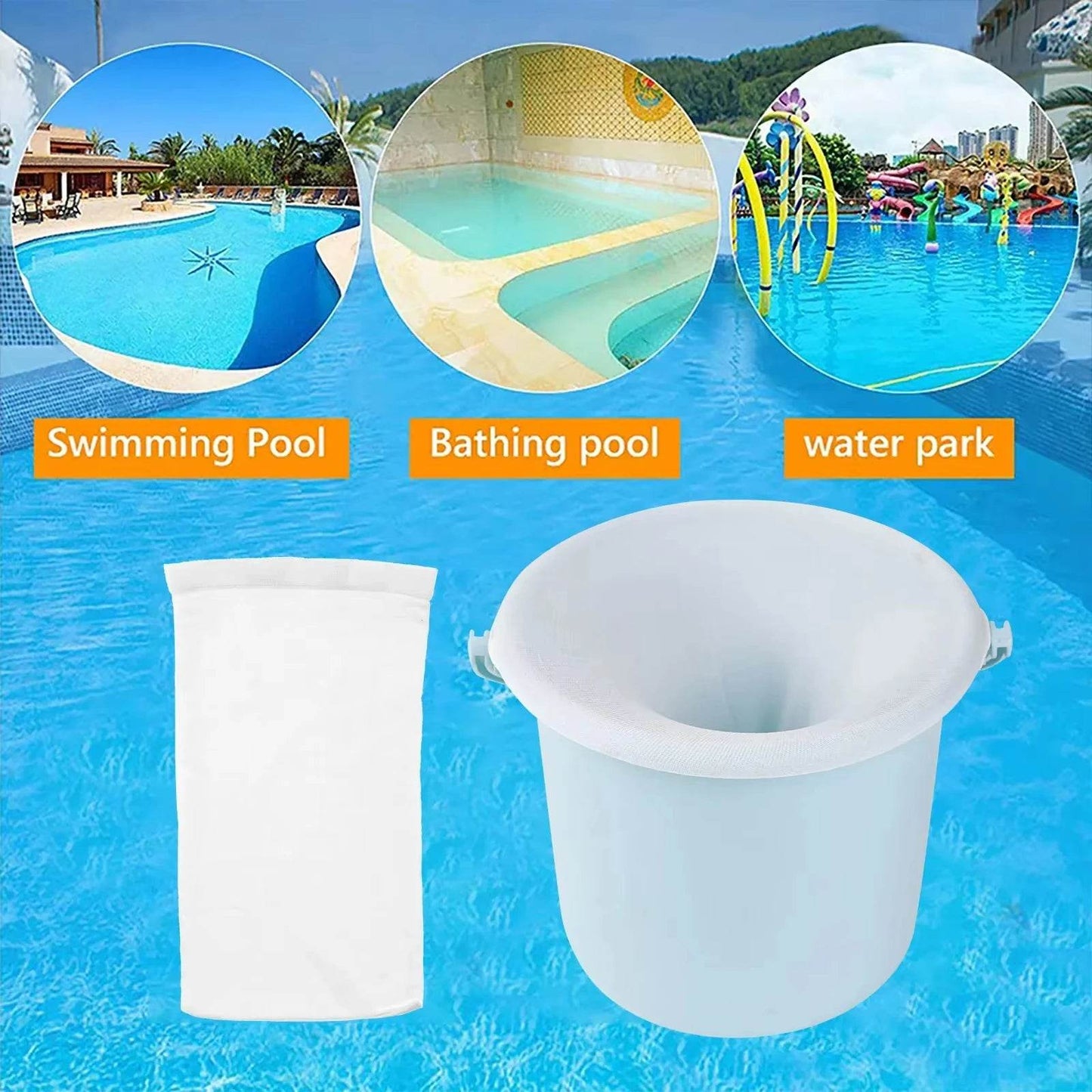 5-50Pcs Pool Skimmer Socks For Efficient Pool Filter Cleaning - Estalios