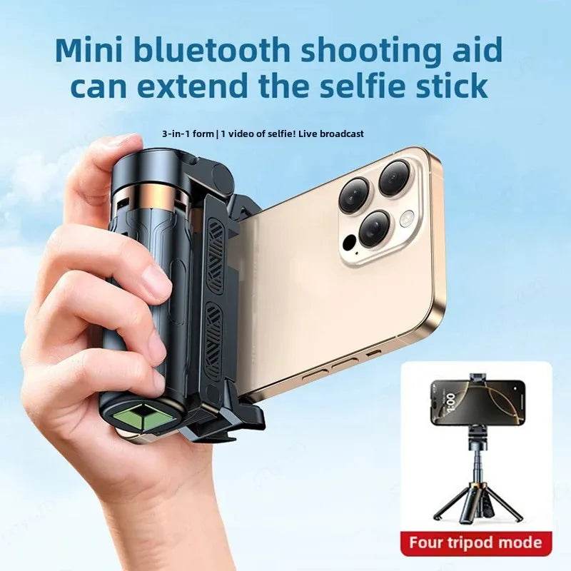 Super Mini Selfie Stick Bluetooth Remote Phone Holder Aid - Estalios
