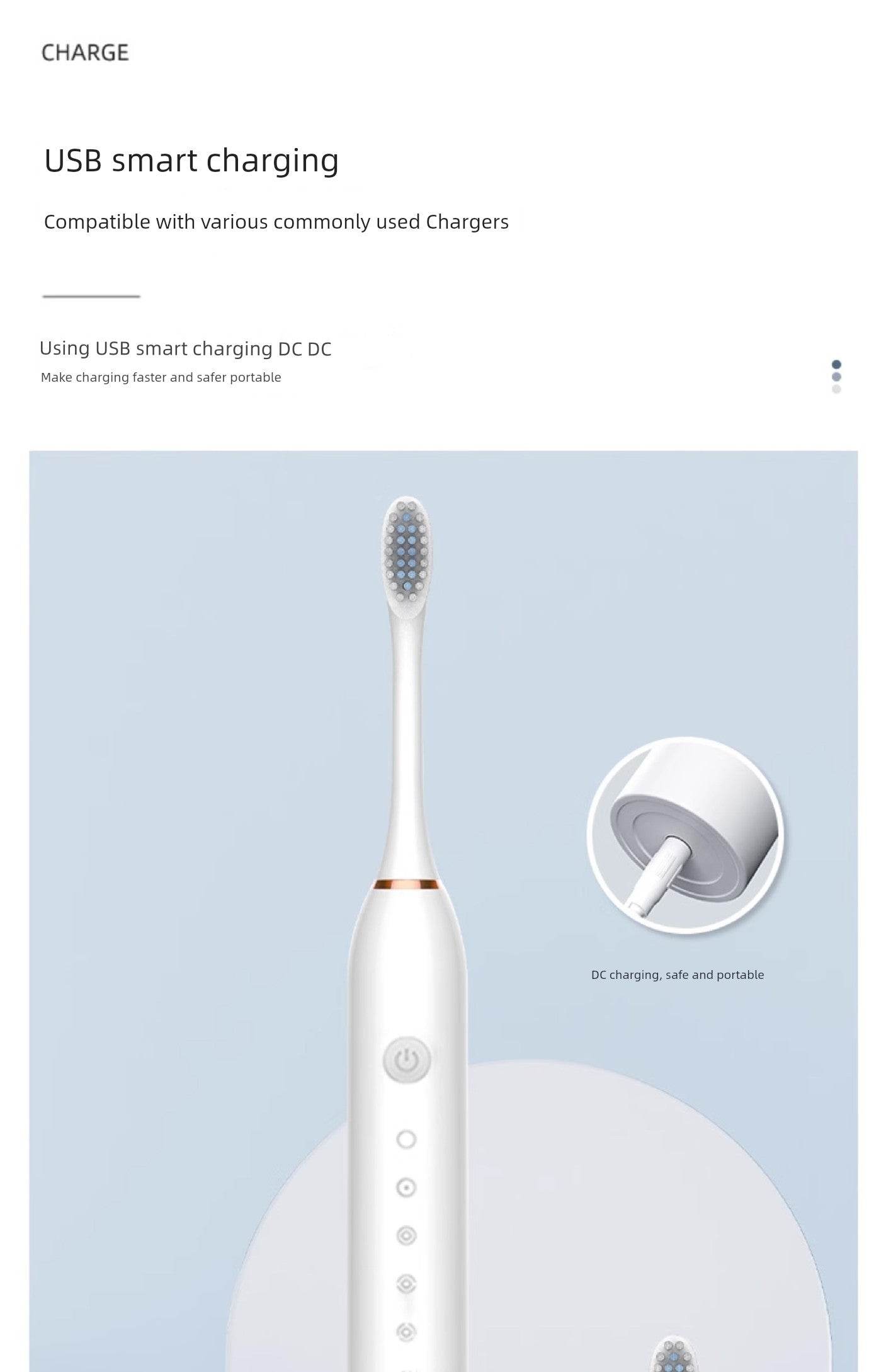 Feixiaoli Electric Toothbrush Rechargeable Soft Hair Suit - Estalios