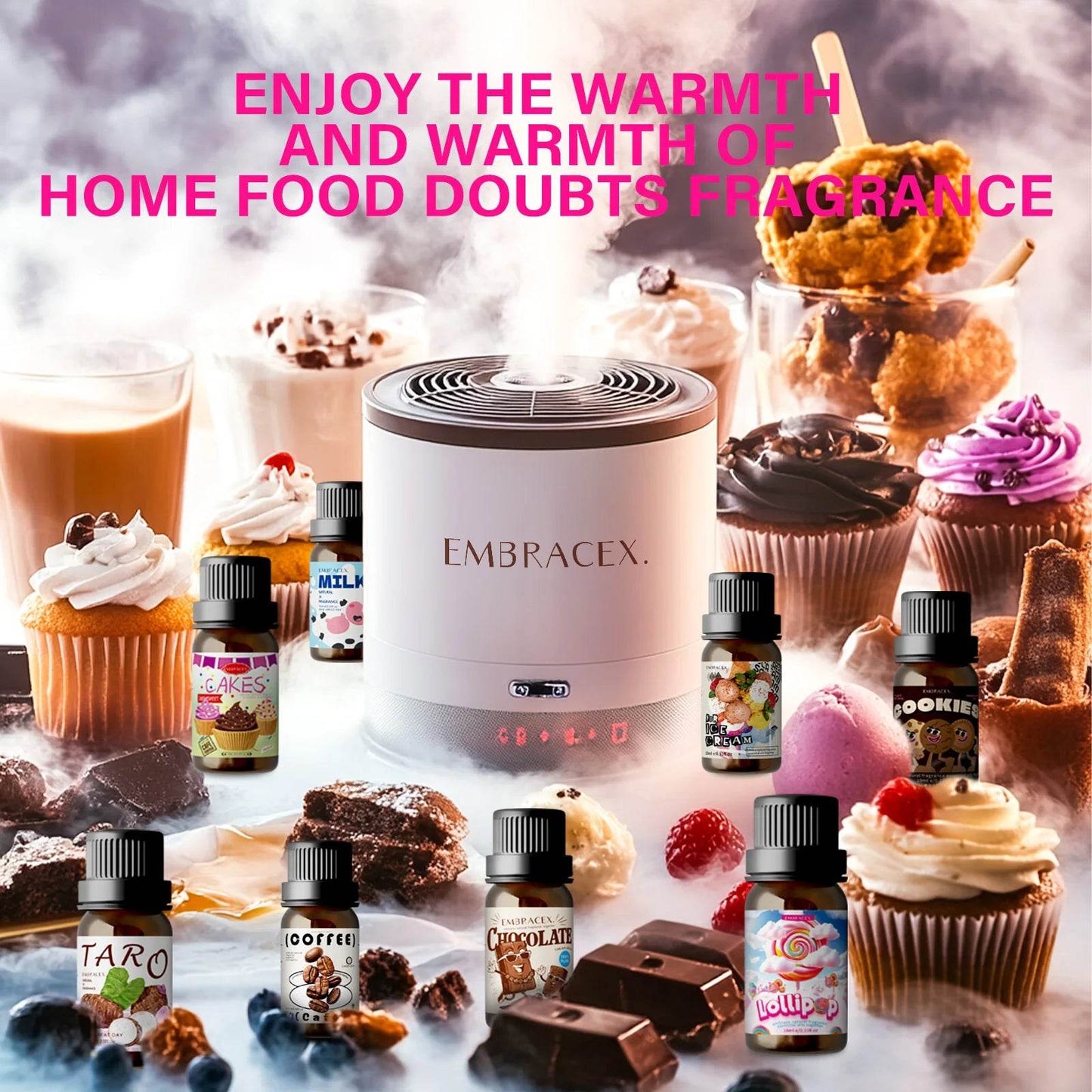 12 Models Gourmet Essential Oils for Diffusers and Gifts - Estalios