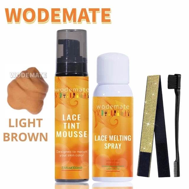 Lace Melting Spray and Tint Mousse Hair Styling Kit - Estalios