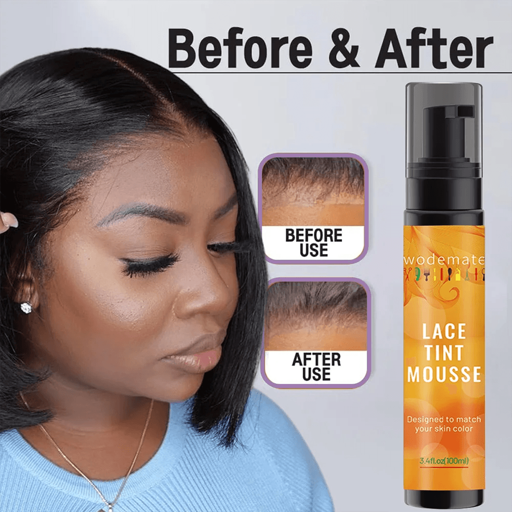 Lace Melting Spray Tint Mousse Wig Glue Waterproof Set - Estalios