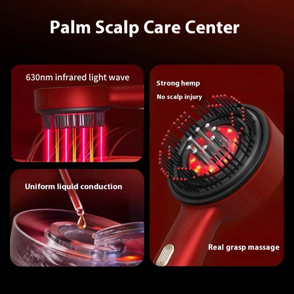 Electric Vibration Massage Comb for Hair Growth and Scalp Care - Estalios