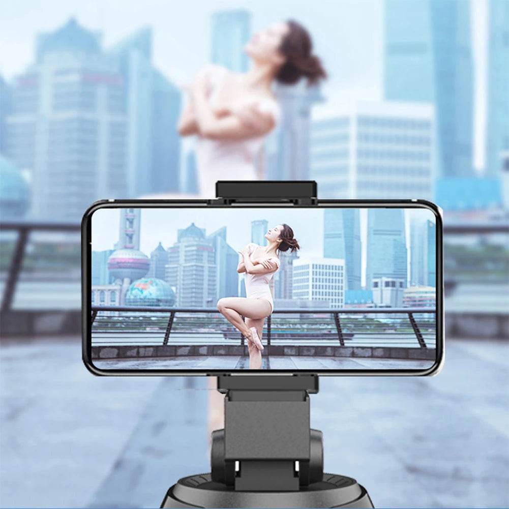 Q1 Automatic Smart Selfie Stick with 360° Rotation and Tracking - Estalios