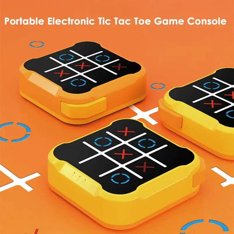 Tic-Tac-Toe Chess Puzzle Toys Electronic Desktop Educational Children's Toys Chess Board Chess Set Chess Board Game For Family - Estalios