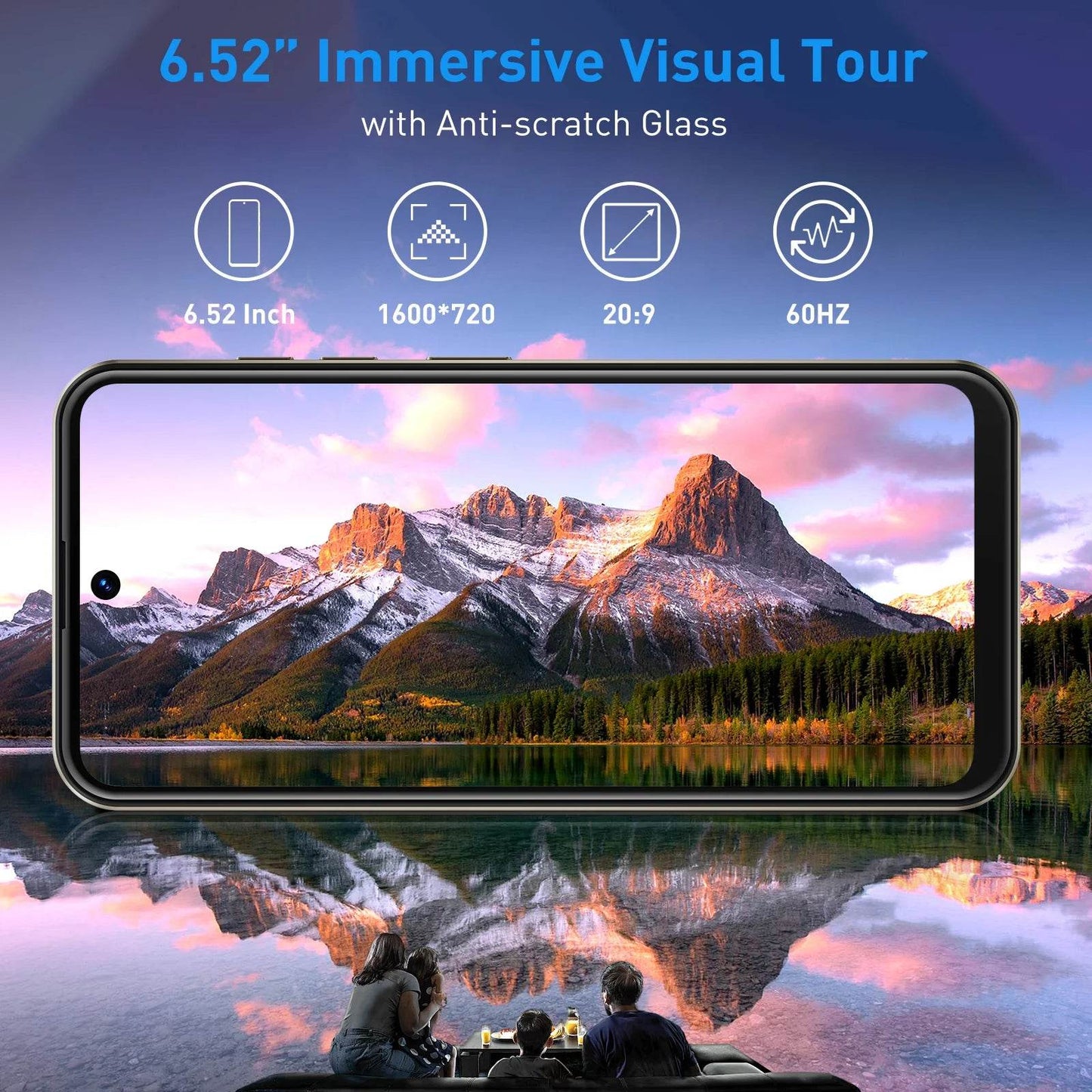 XGODY X31 New 6.5 Inch Smartphone 4G Dual SIM 3GB RAM - Estalios