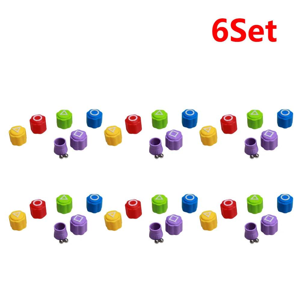 Gonggi Stone Catching Toy Korean Tossing Game Set for Coordination - Estalios
