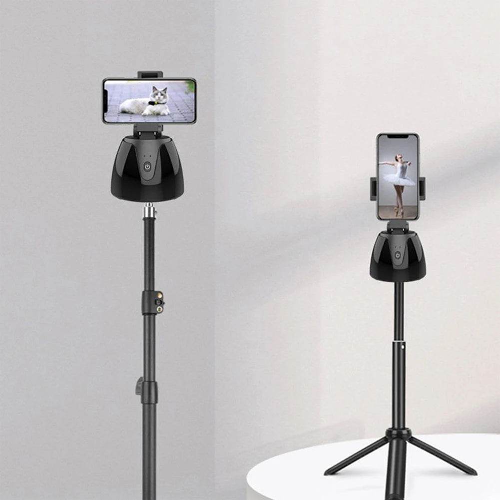 Q1 Automatic Smart Selfie Stick with 360° Rotation and Tracking - Estalios