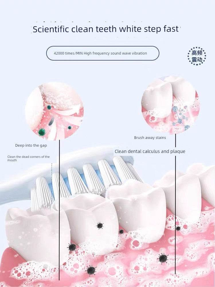 Feixiaoli Electric Toothbrush Rechargeable Soft Hair Suit - Estalios