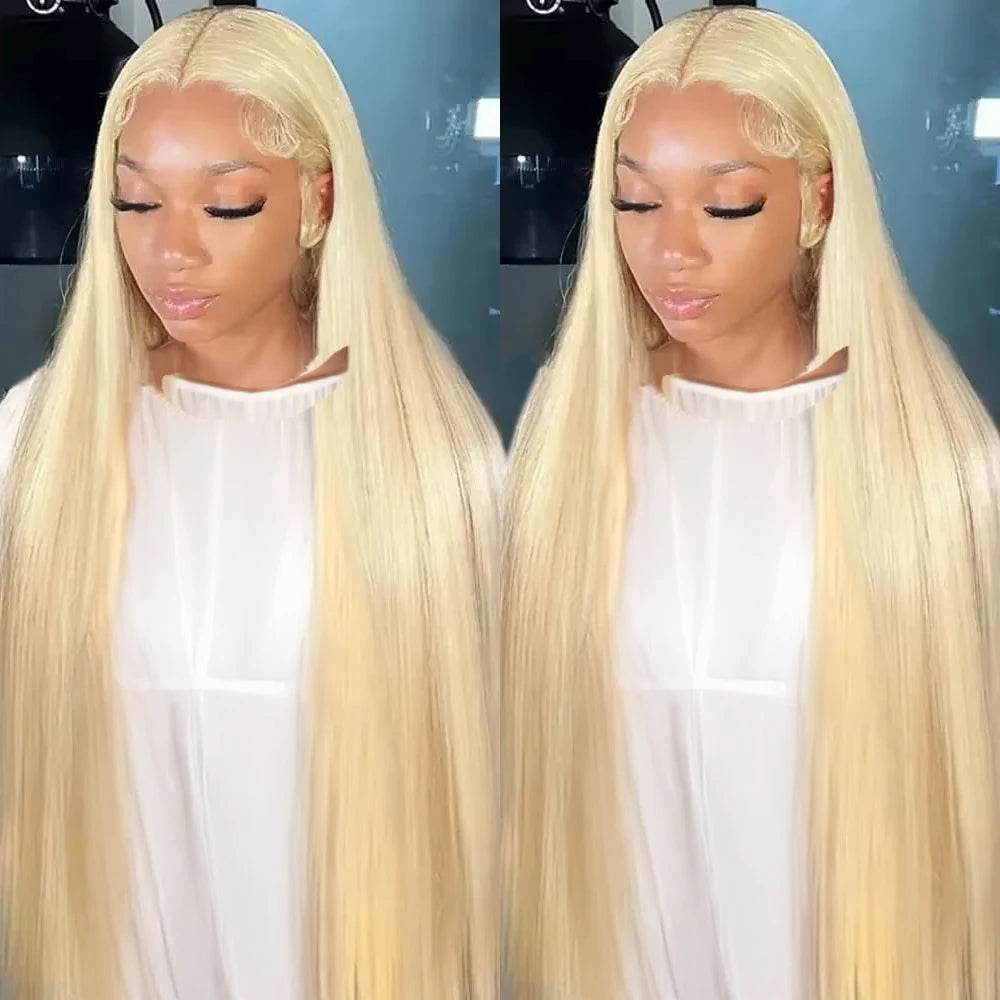 613 Honey Blonde 13x6 HD Lace Frontal Human Hair Wigs - Estalios