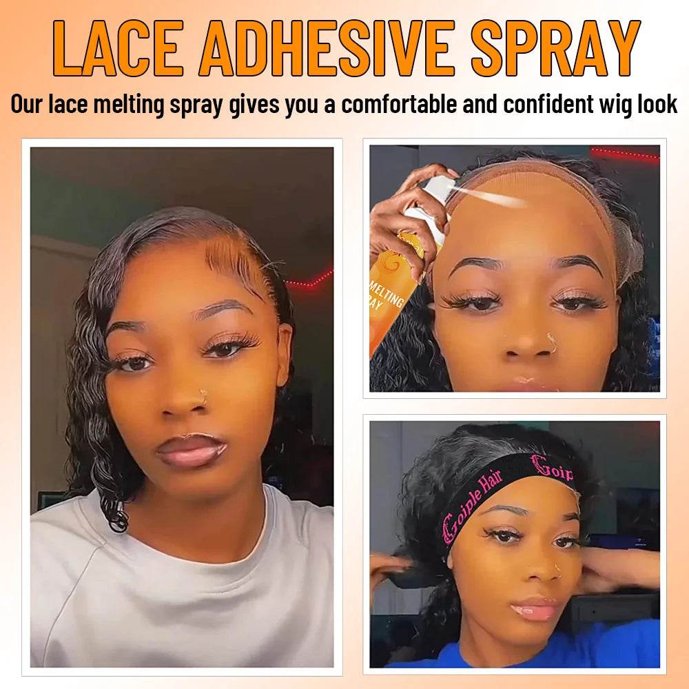 Lace Melting Spray Tint Mousse Wig Glue Waterproof Set - Estalios