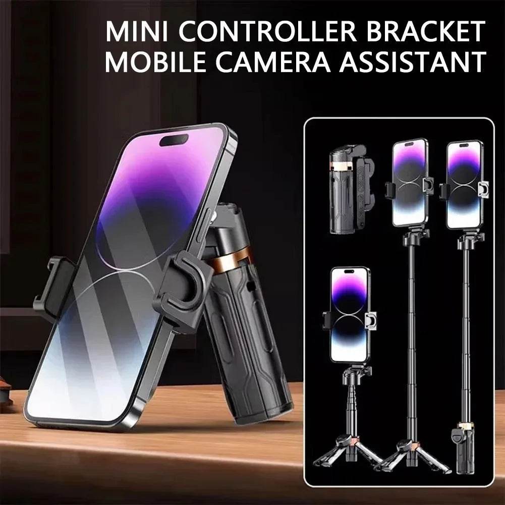 Super Mini Selfie Stick Bluetooth Remote Phone Holder Aid - Estalios