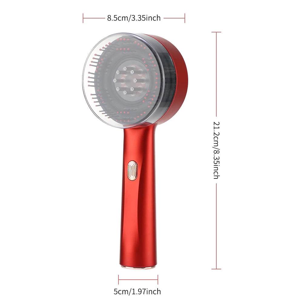Electric Vibration Massage Comb for Hair Growth and Scalp Care - Estalios