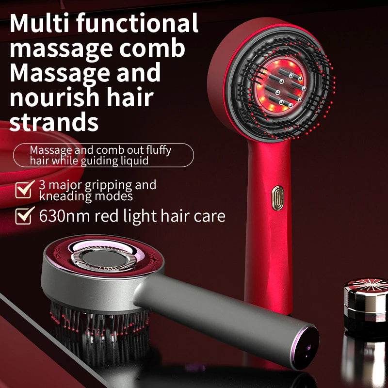 Electric Vibration Massage Comb for Hair Growth and Care - Estalios