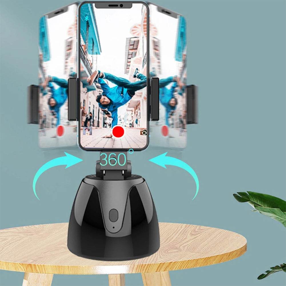 Q1 Automatic Smart Selfie Stick with 360° Rotation and Tracking - Estalios