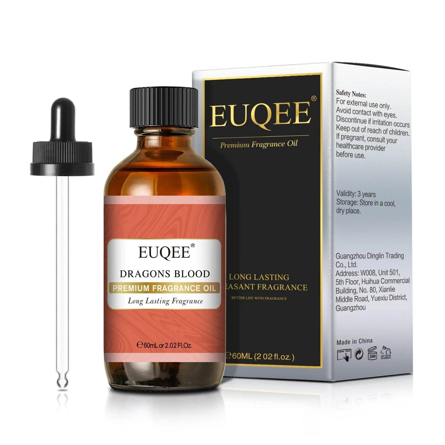 EUQEE 60ml Men's Fragrance Oils for Car Diffusion Aromas - Estalios