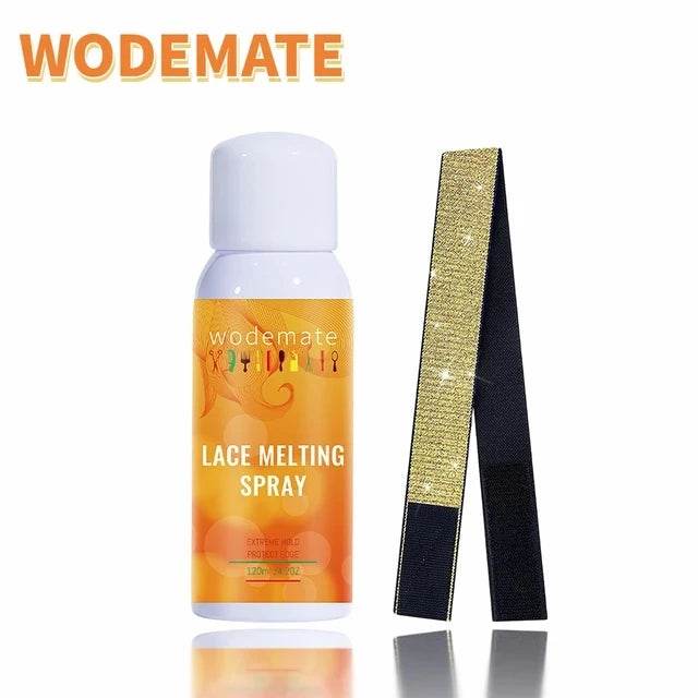 Lace Melting Spray Tint Mousse Wig Glue Waterproof Set - Estalios