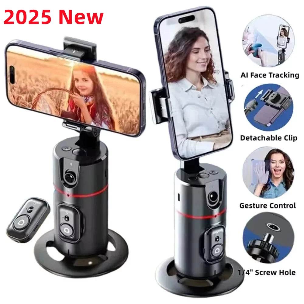 2025 New 360 Rotation Gimbal Stabilizer for Live Photography - Estalios