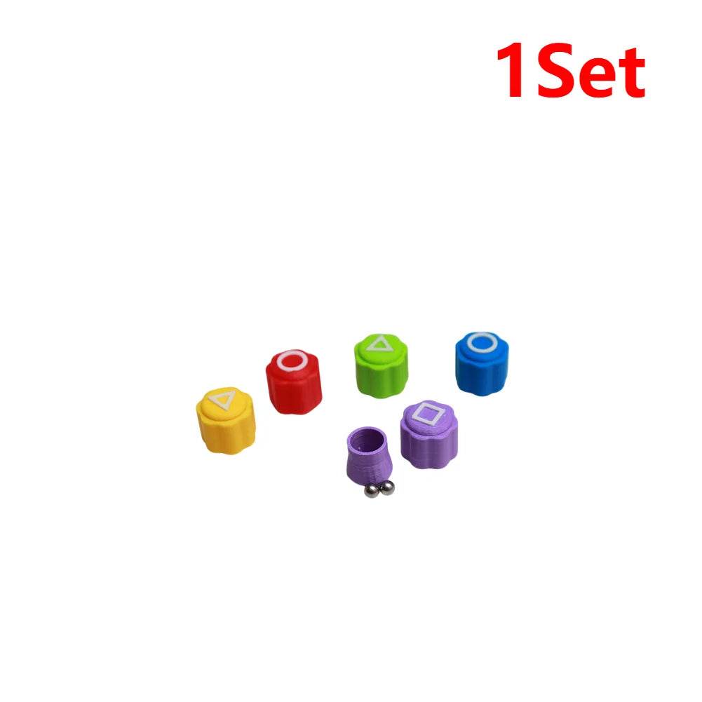 Gonggi Stone Catching Toy Korean Tossing Game Set for Coordination - Estalios