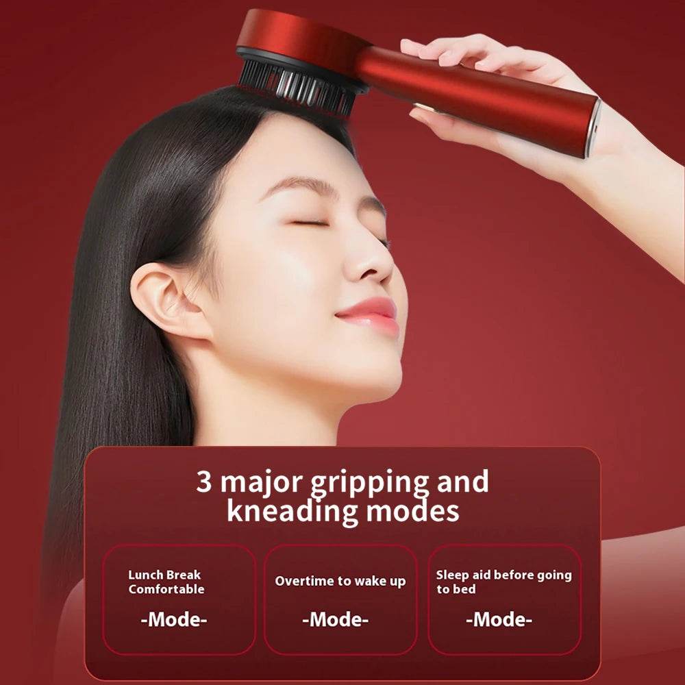 Electric Vibration Massage Comb for Hair Growth and Scalp Care - Estalios