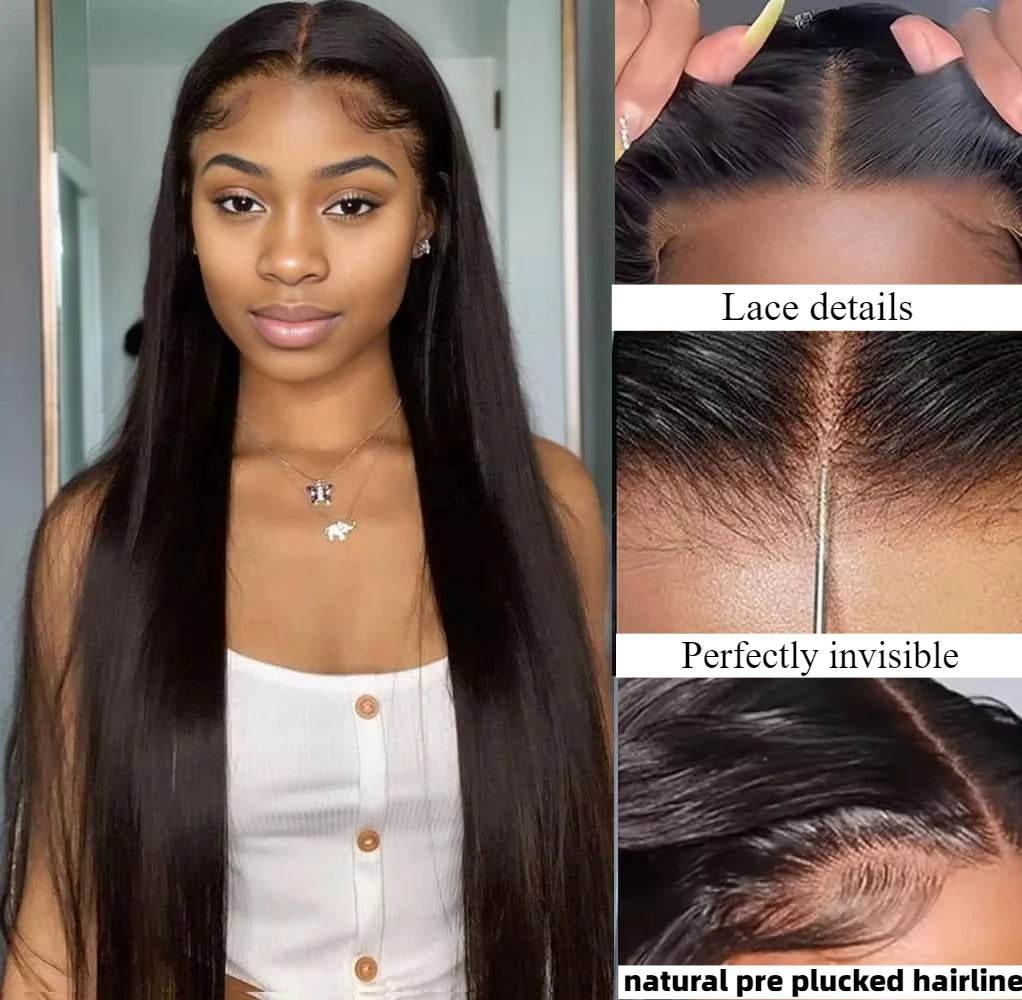 360 Transparent 13x6 Lace Front Human Hair Wig For Women - Estalios