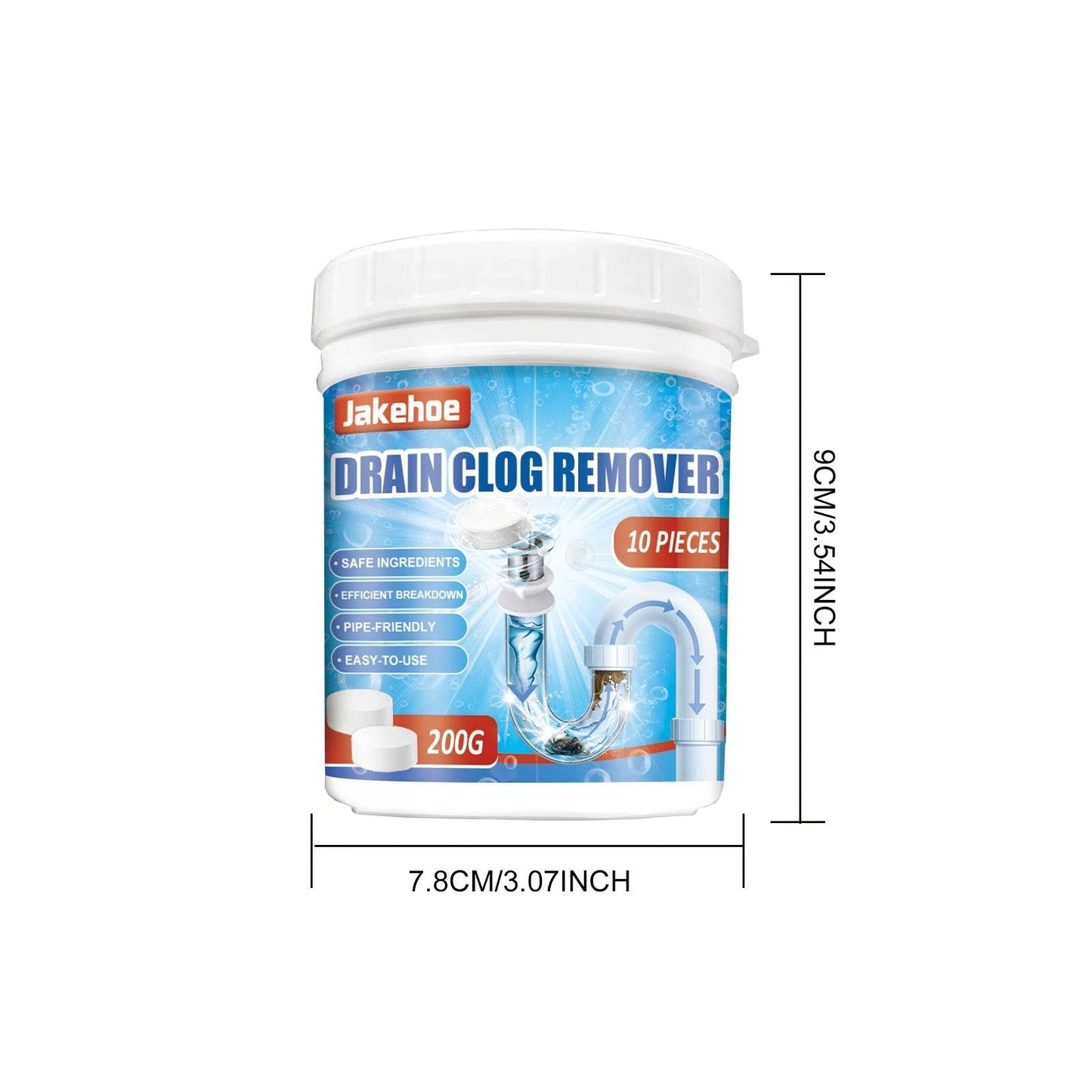 Dredging Agent Effervescent Tablets for Drain Cleaning - Estalios