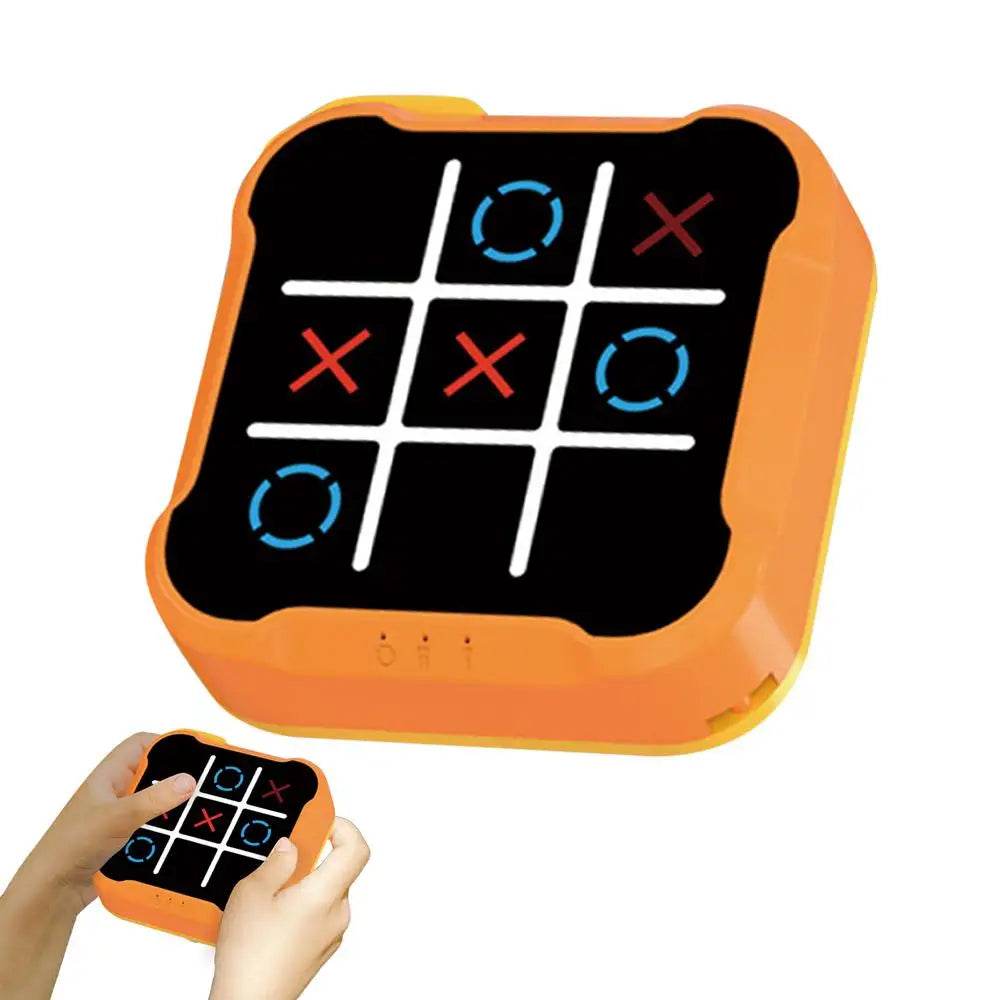 Tic-Tac-Toe Chess Puzzle Toys Electronic Desktop Educational Children's Toys Chess Board Chess Set Chess Board Game For Family - Estalios