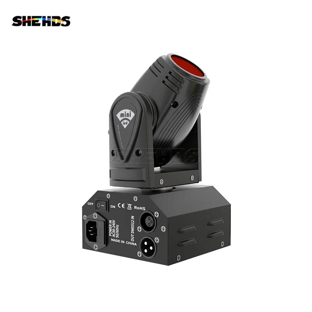 SHEHDS 10W Mini RGBW Moving Head Stage Lights for Events - Estalios