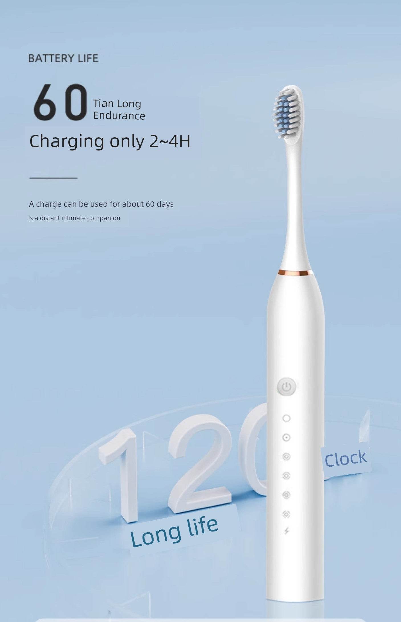 Feixiaoli Electric Toothbrush Rechargeable Soft Hair Suit - Estalios