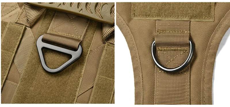 Tactical Military Dog Vest Harness and Leash Set for All Breeds - Estalios