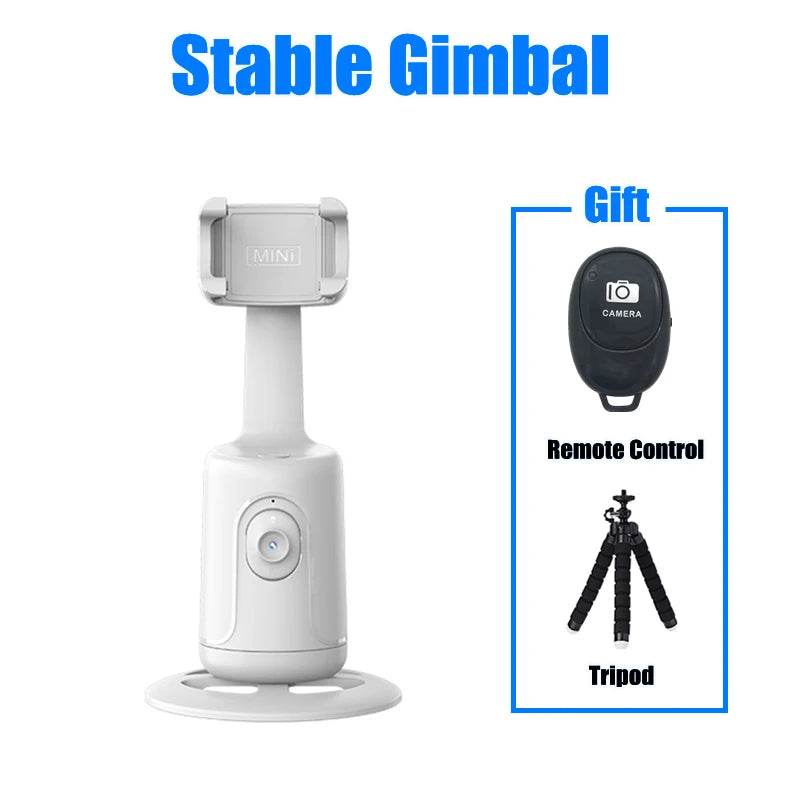 360 Rotation Gimbal Stabilizer With Selfie Tripod For TikTok - Estalios