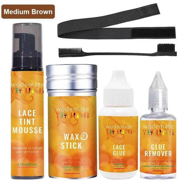 Lace Melting Spray and Tint Mousse Hair Styling Kit - Estalios